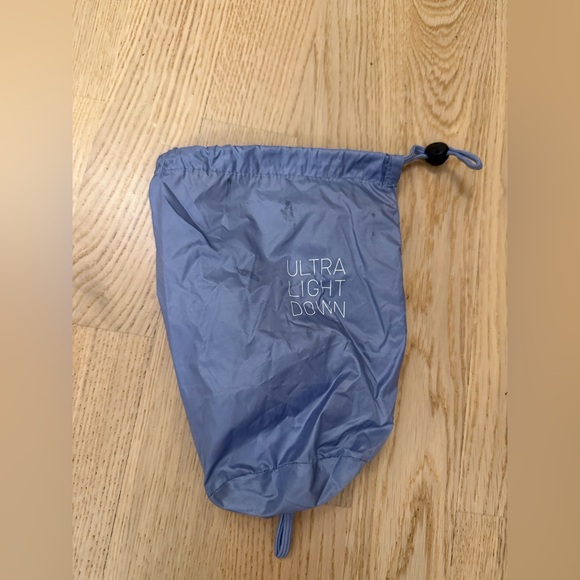 Uniglo ultra light down blue storage bag - Picture 1 of 2